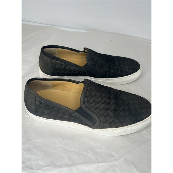 M Gemi Cerchio Leather Woven Slip on Sneakers 43 Is Size 11 Men Slip On - Picture 4 of 7